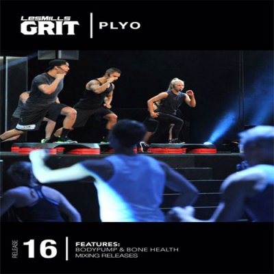 Les Mills GRIT PLYO 16 Master Class+Music CD+Notes