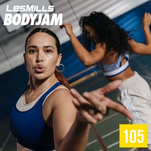 Hot Sale LesMills BODY JAM 105 complete Video Class+Music+Notes