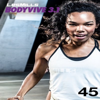 Les Mills BODYVIVE 45 Master Class+Music CD NOTES BODY VIVE 45